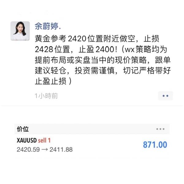 余蔚婷：7.15黄金美盘盈利！原油最新走势分析